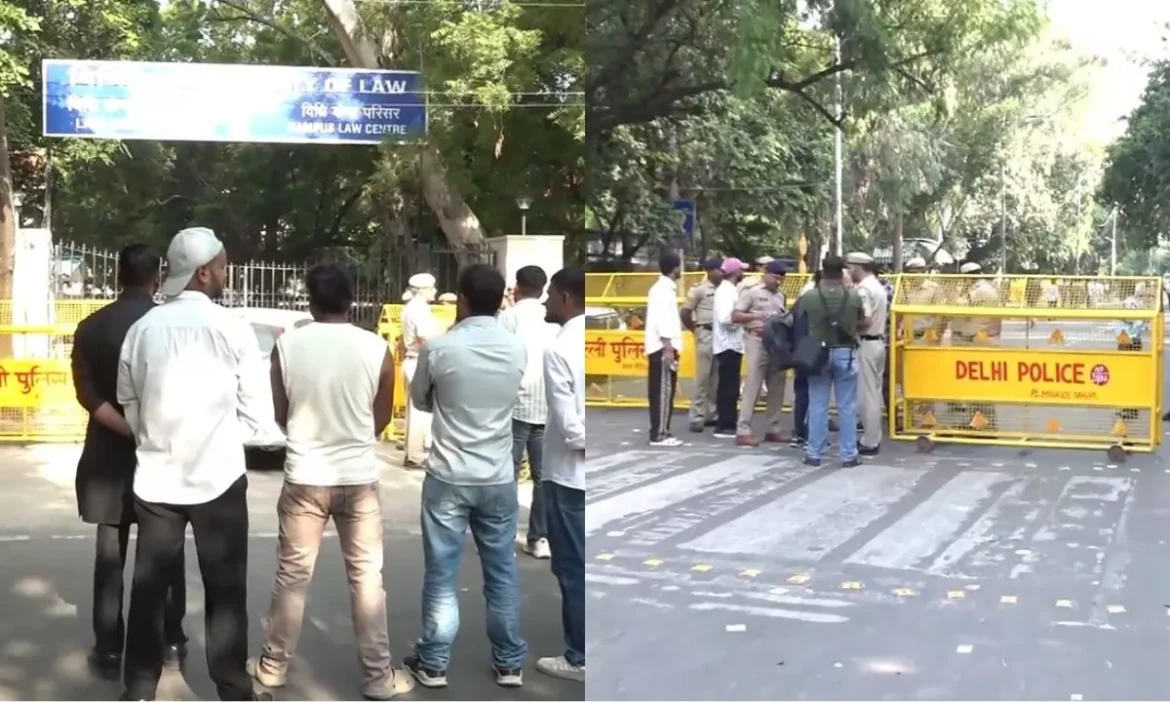 DUSU ELECTION 2026 SECURITY NORTH CAMPUS