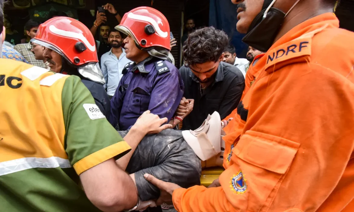 Delhi Building Collapse