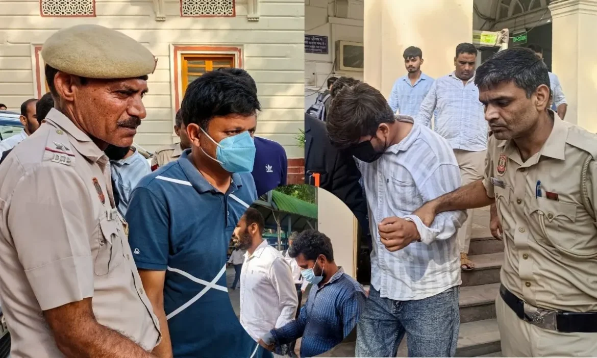 Delhi building collapse Two-day police custody owner son