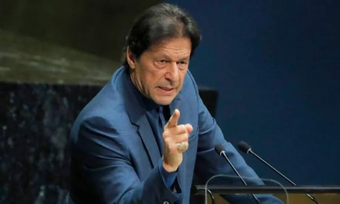 Imran Khan son Pakistan cracks down PTI protest