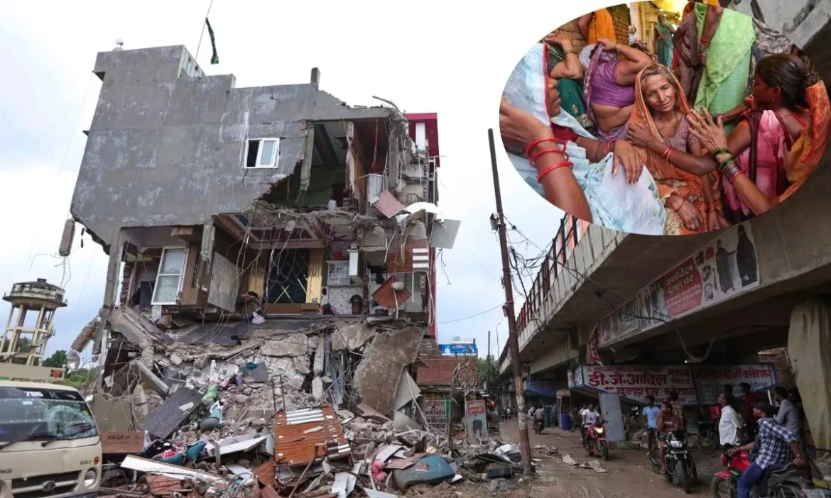 House Kaushambi cracker factory blast razed