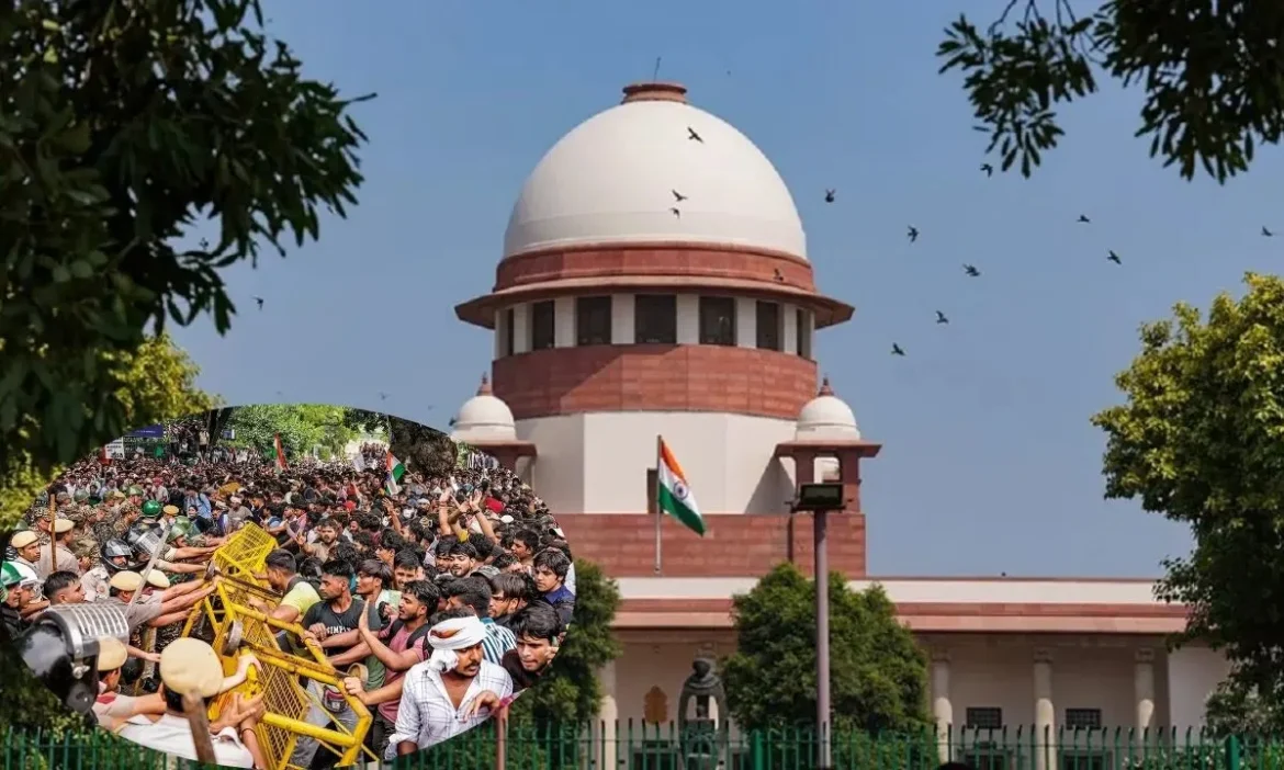 SC FIR regarding Delhi Jantar Mantar protest