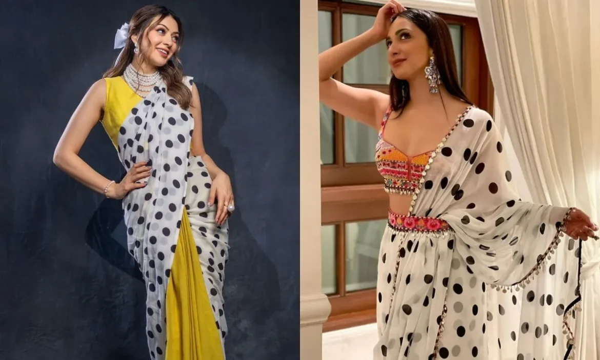 2026 में फेस्टिव लुक को दें नया ट्विस्ट, Polka Dot Sarees से बनाइए हर महफिल में स्टाइल स्टेटमेंट