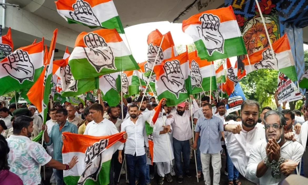 Congress nationwide protests resignation Gyanesh Kumar