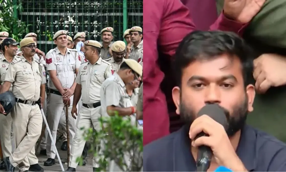 CJP Tiranga march Delhi Police
