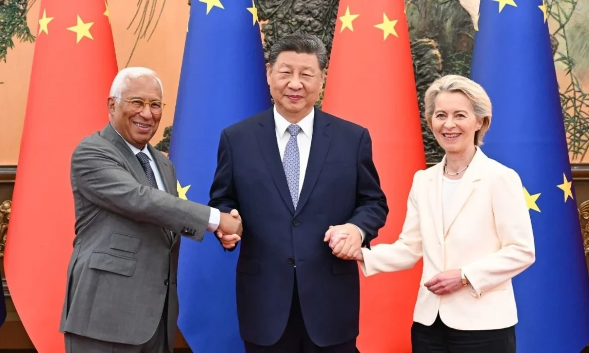 EU envoy Beijing rising exports China economic