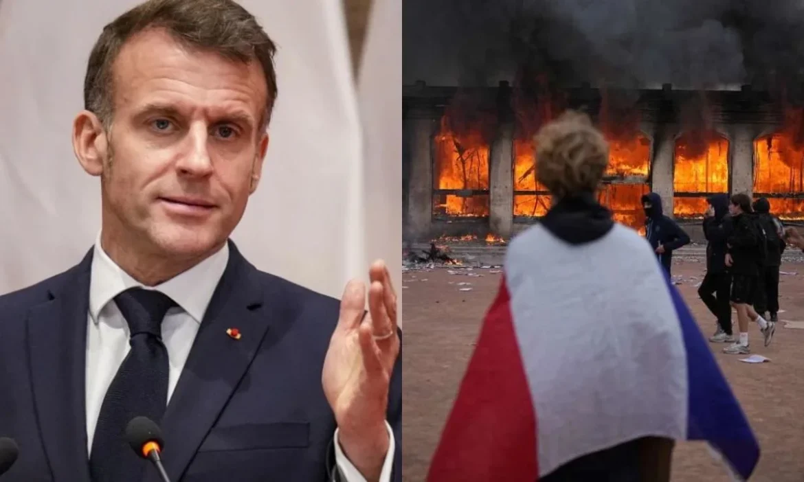 France Macron government violent protests