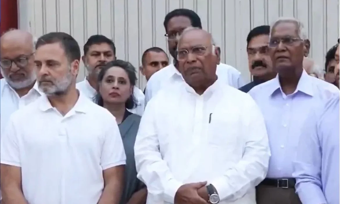 INDIA bloc held joint press conference