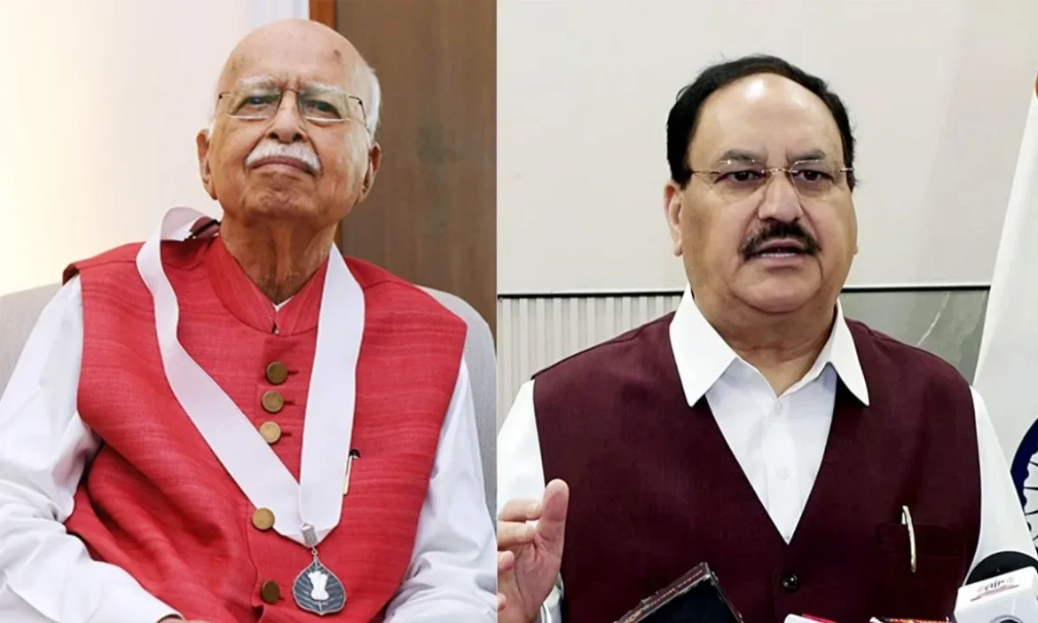 JP Nadda arrived hospital meet Advani