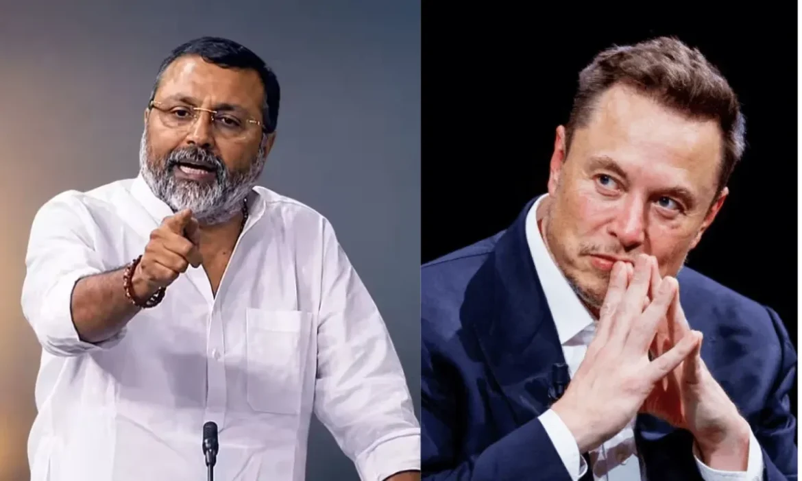 दबाव में नहीं झुकेगा भारत : बीजेपी सांसद निशिकांत दूबे का एलन मस्क को कड़ा संदेश, राष्ट्रीय सुरक्षा सर्वोपरि
