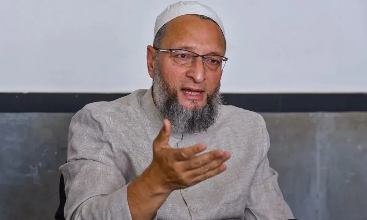 Asaduddin Owaisi distances AIMIM INDIA bloc protest Delhi