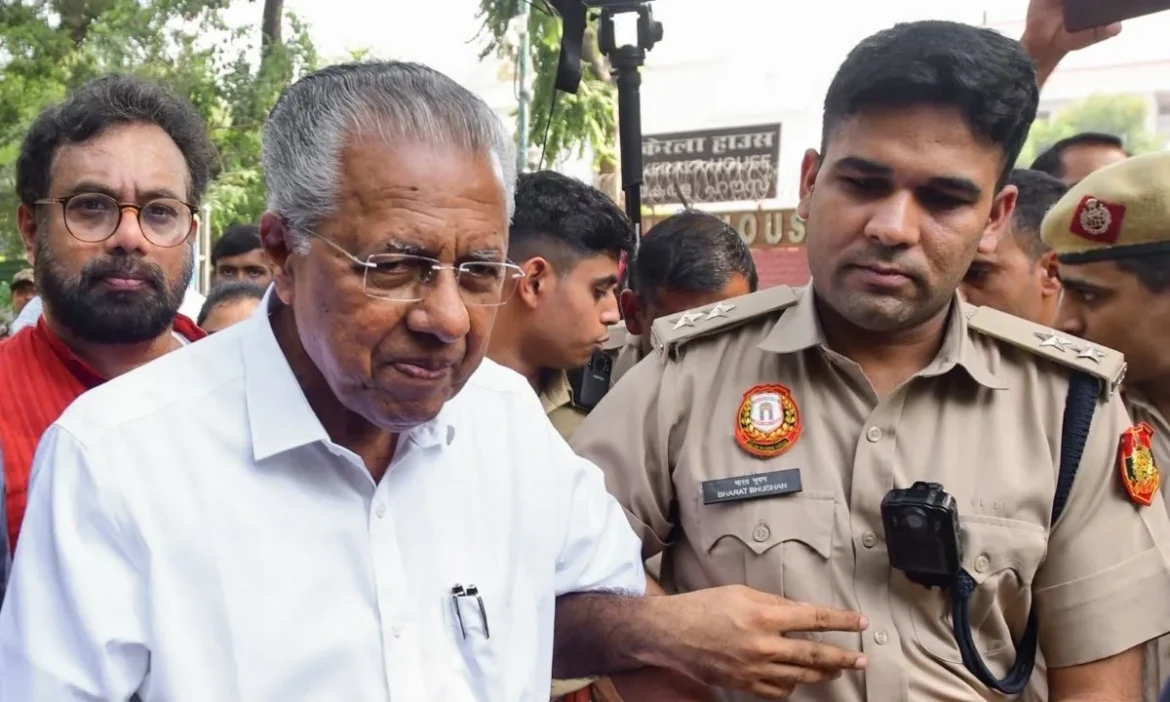 Political clash protests police action Kerala
