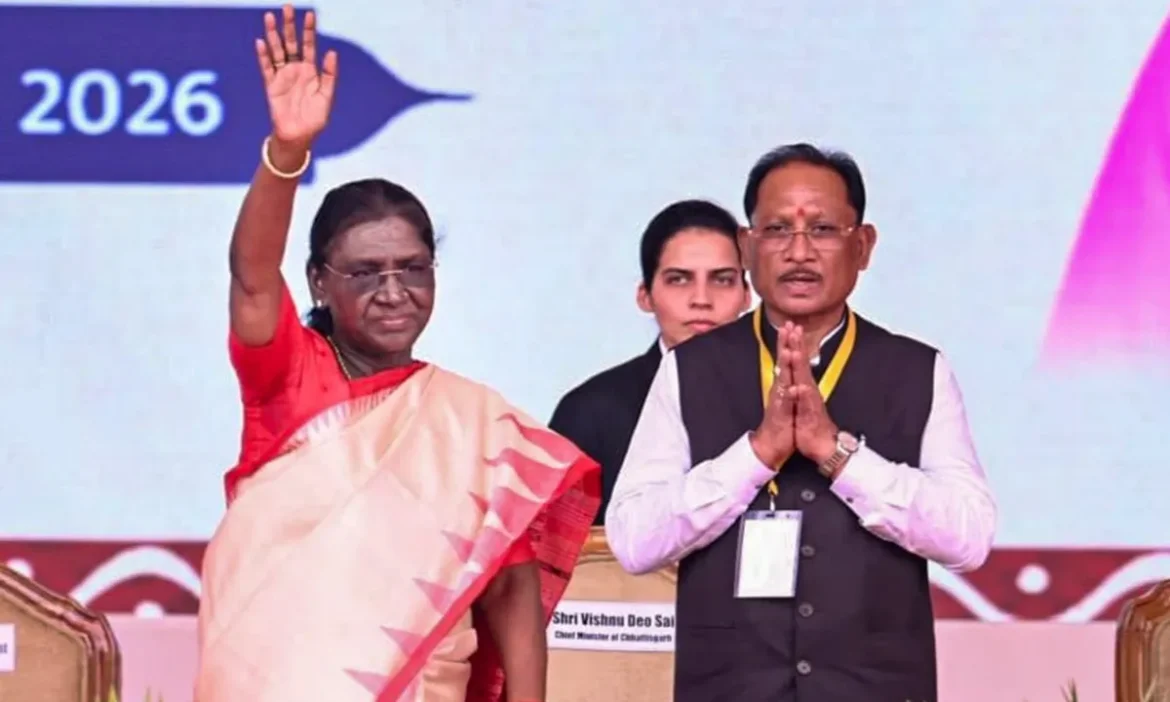 जगदलपुर में आदिवासी समाज से राष्ट्रपति मुर्मू की खास अपील : संस्कृति भी बचे और प्रगति भी हो