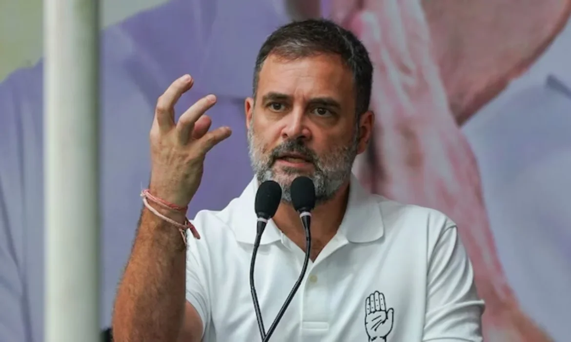 Rahul Gandhi calls march CP Ramlila Maidan Nov 1