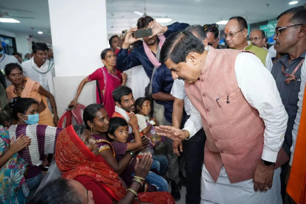 MP government delivering healthcare services citizen