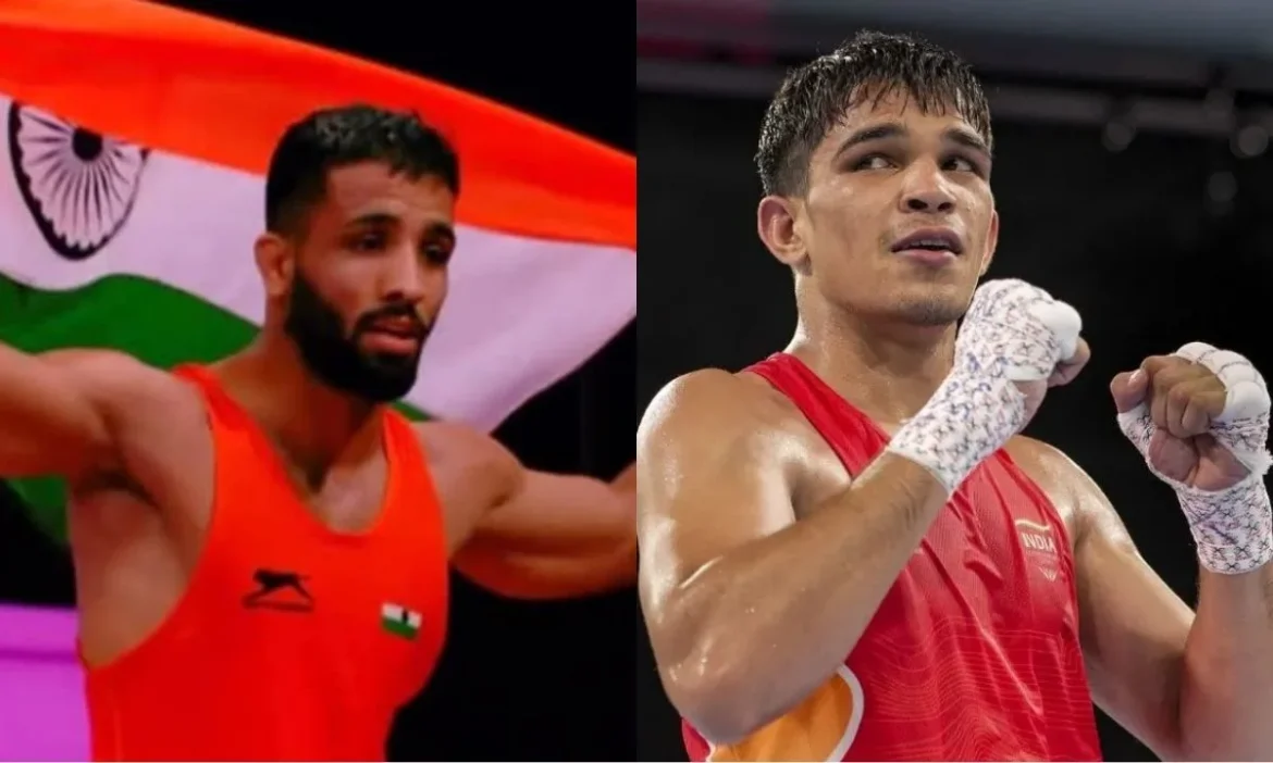 Ankush Panghal and Sujeet won gold