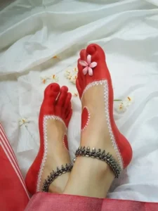 Enhance beauty feet Karwa Chauth alta