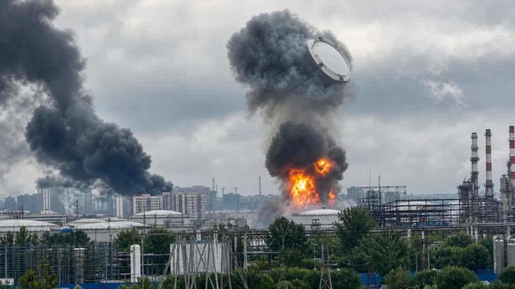 Ukraine strikes Russian oil refinery Samara
