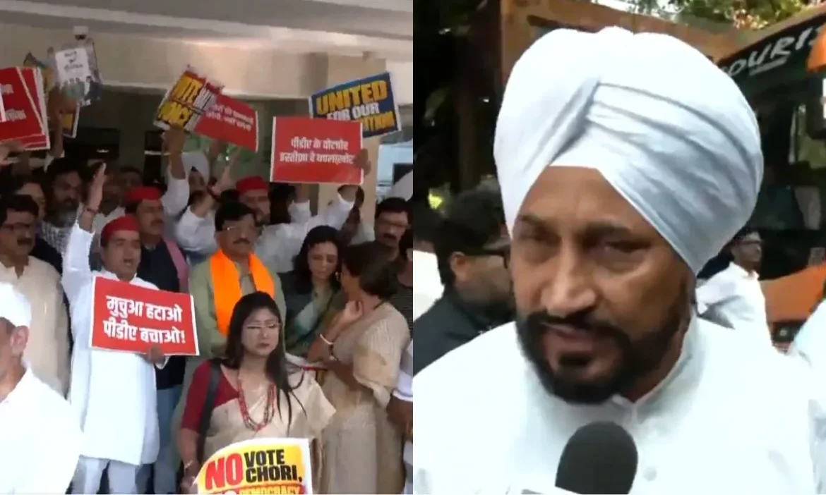 INDIA bloc Supreme Court march regarding Gyanesh Kumar
